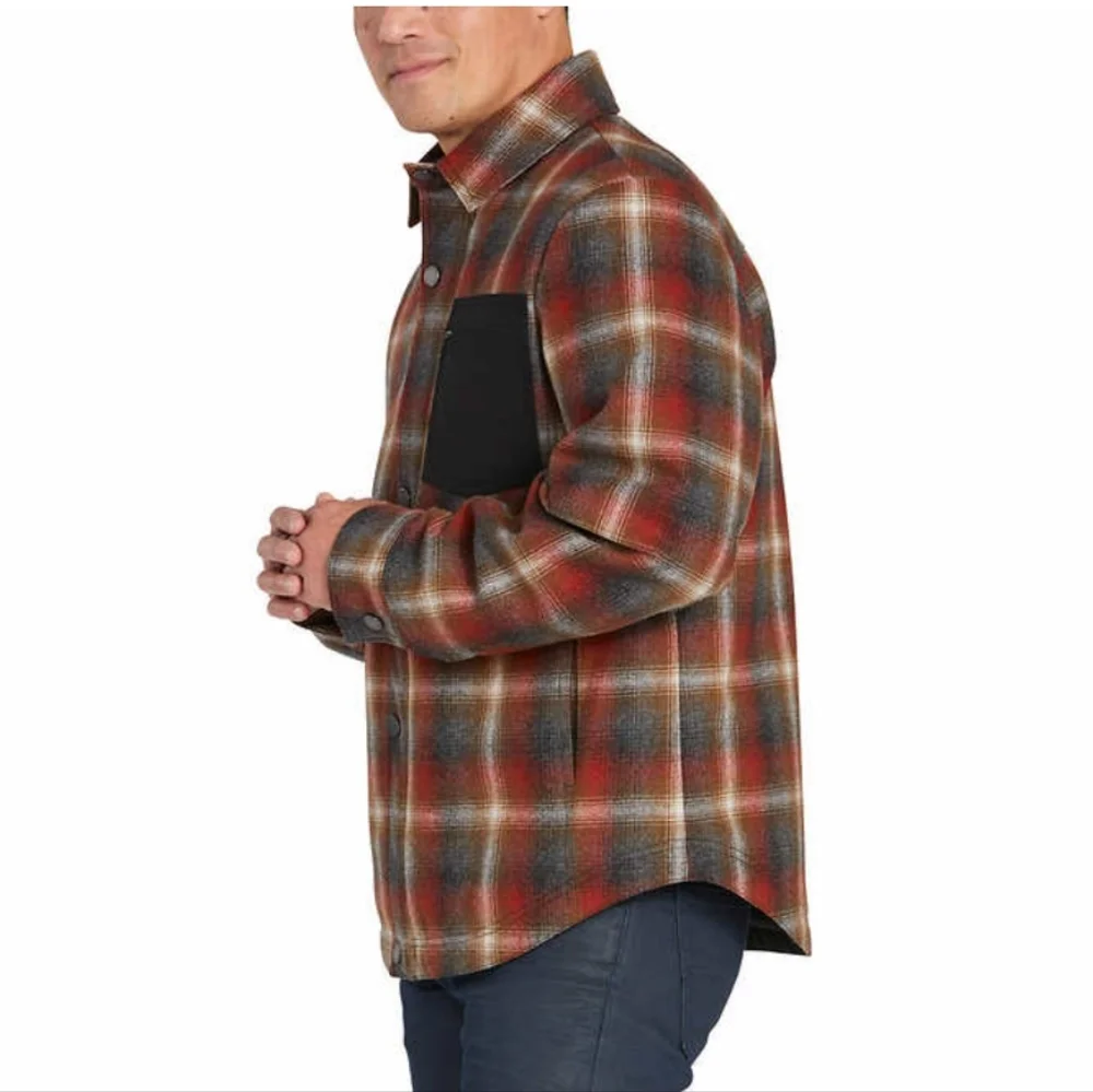 Pendleton Men’s Wool Blend Shirt Jacket nwt, XXL